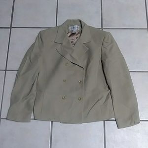 5 for $10 Vintage 80s Tan Oversized Blazer
